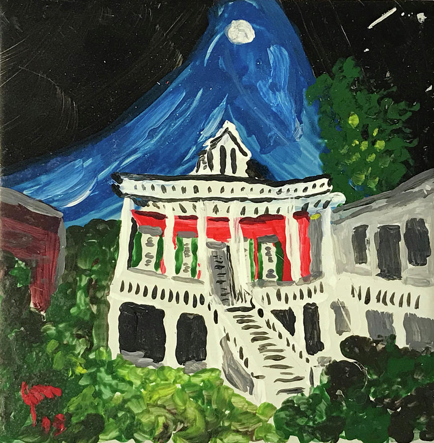New Orleans Home Painting by John Macarthur