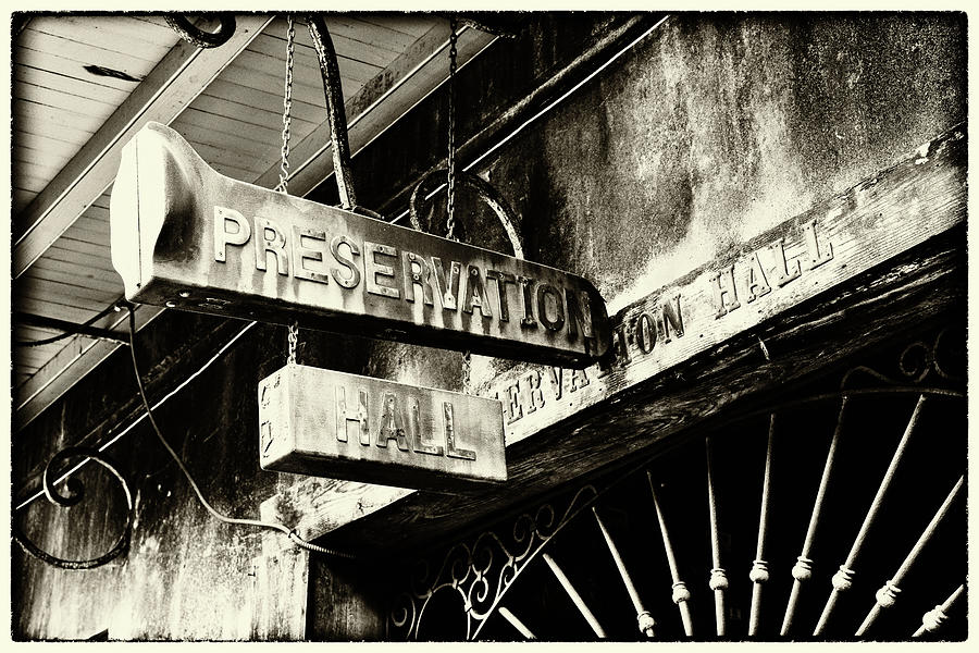 New Orleans Photograph - New Orleans Jazz at Preservation Hall by Stephen Stookey