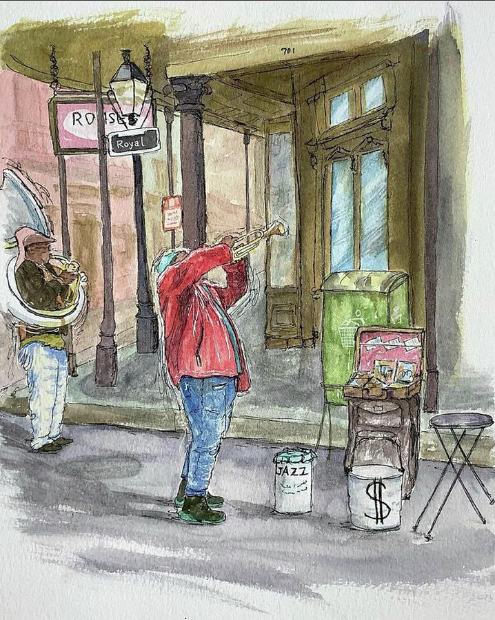 New Orleans Jazz Painting