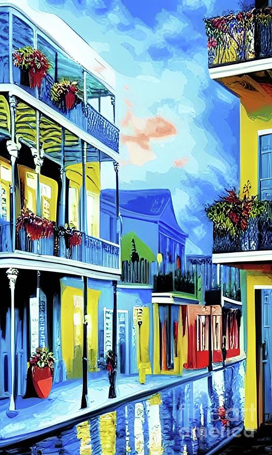 New Orleans Digital Art By Julie Kaplan Fine Art America 