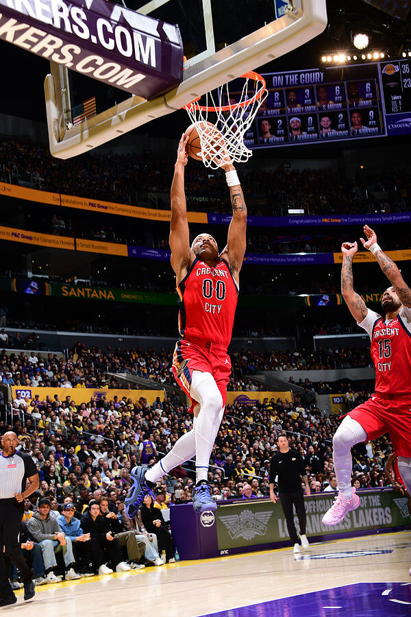 New Orleans Pelicans v Los Angeles Lakers Photograph by Adam Pantozzi New Orleans Pelicans v Los Angeles Lakers Photograph by Adam Pantozzi