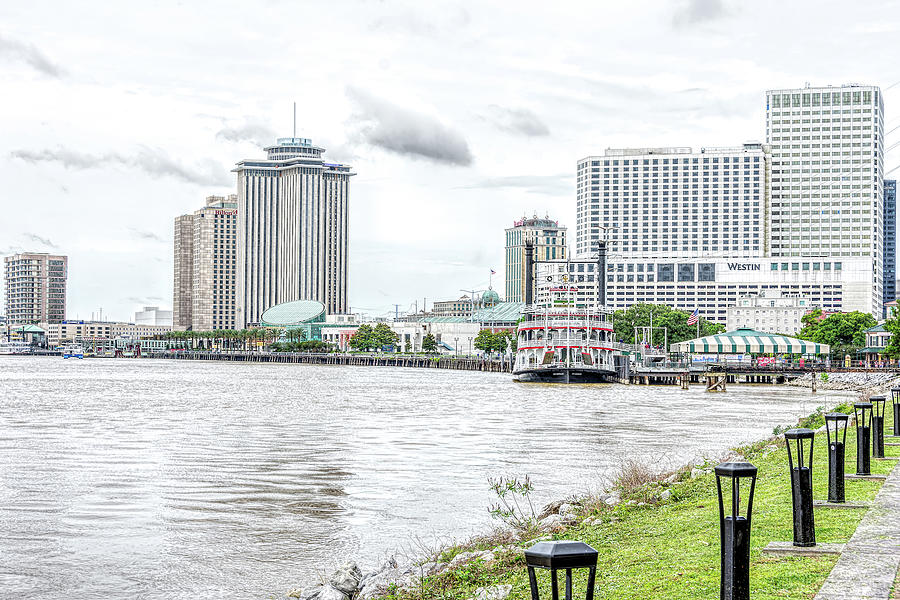 New Orleans Riverwalk Photograph