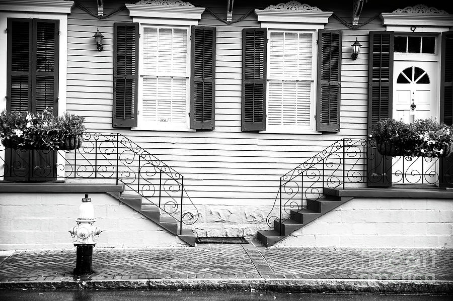 New Orleans Row House Patterns Photograph by John Rizzuto