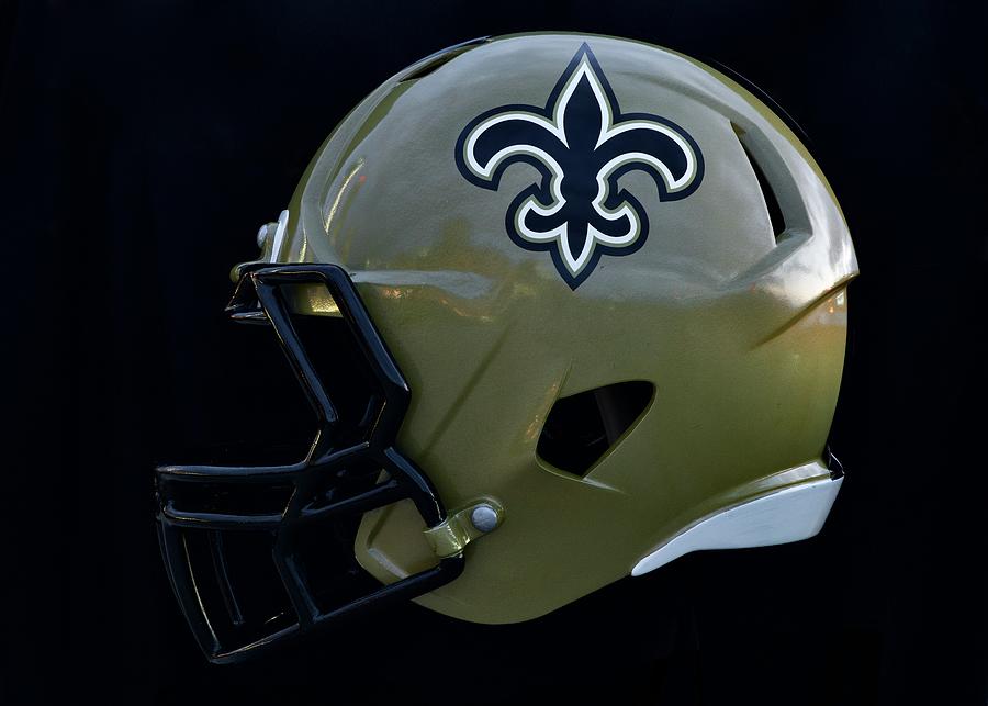 New Orleans Saints Helmet Photograph