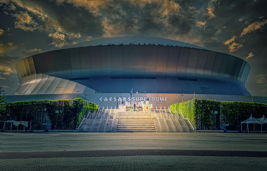 New Orleans Saints Super Dome Photograph