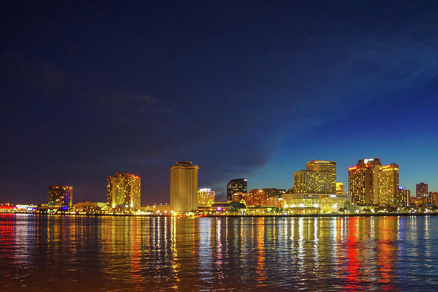 New Orleans Skyline, Louisiana Photograph by La Moon Art - Fine Art America