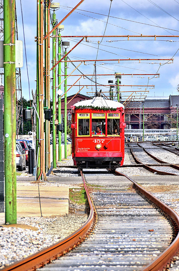 New Orleans Streetcar Photograph by David Lawson