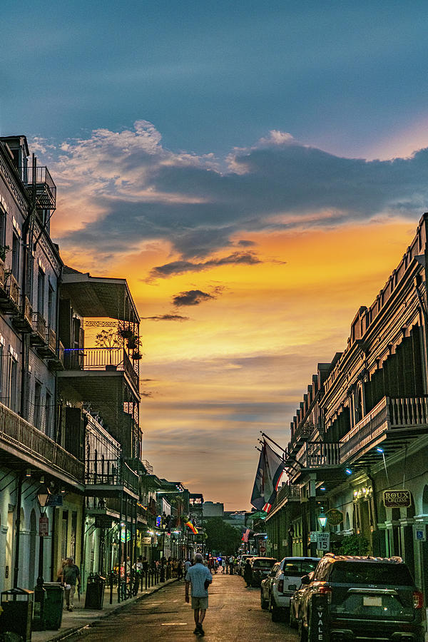 New Orleans Sunset Photograph by Bob Slitzan