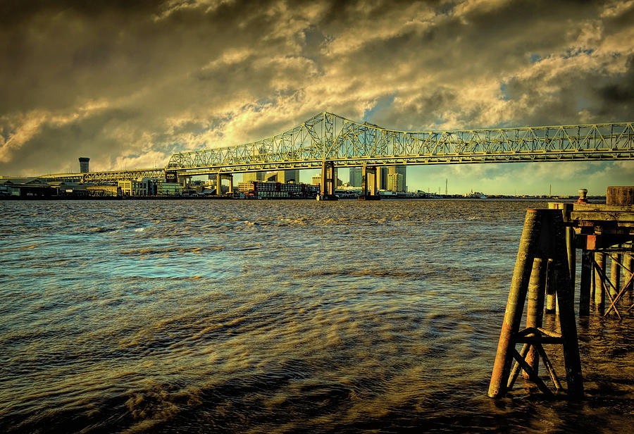 New Orleans Waterfront Photograph by Norma Brandsberg - Pixels