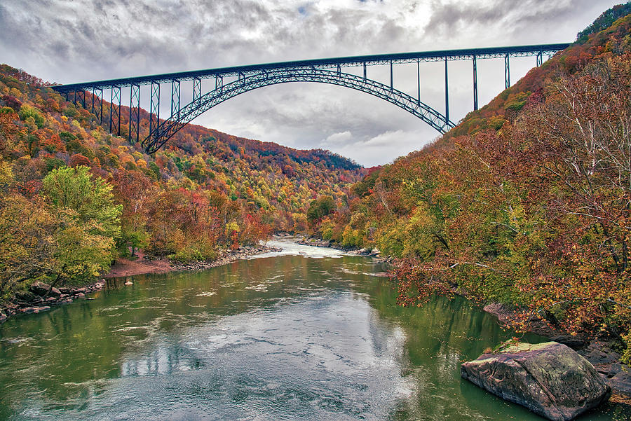 New River Gorge Bridge Photograph by Andy Crawford
