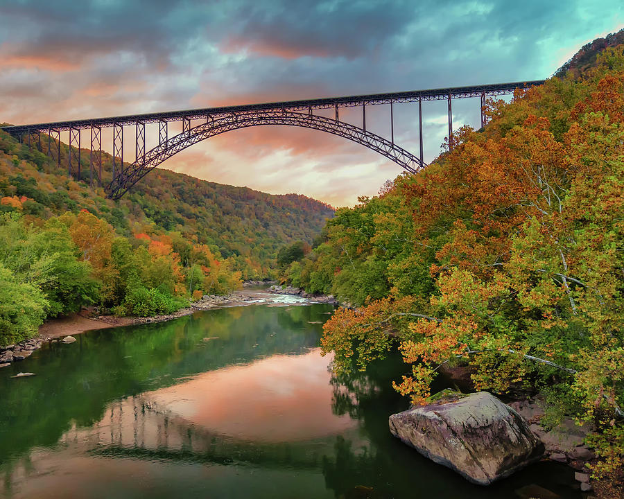 New River Gorge Bridge Photograph by Kilsong Cox - Fine Art America