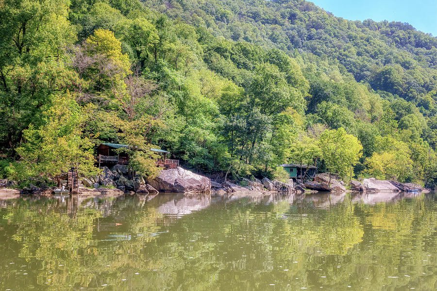 New River Gorge Cabins Photograph by Susan Rissi Tregoning