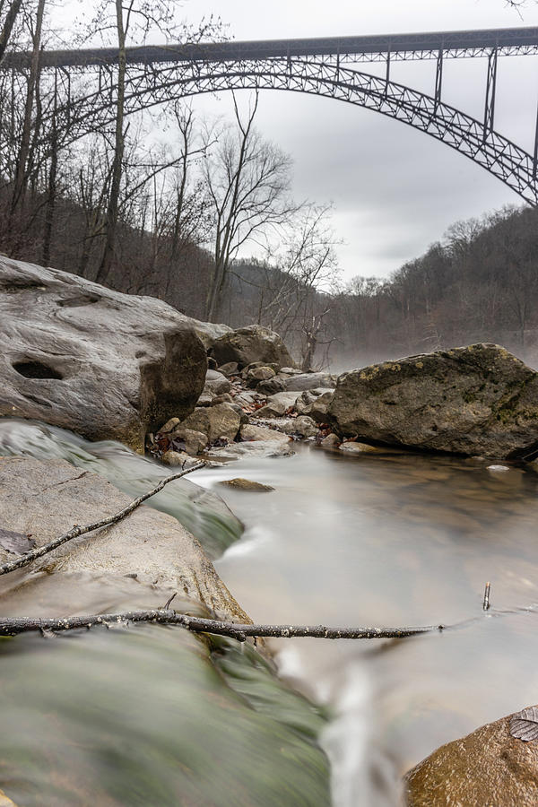 New River Gorge West Virginia Long Exposure Photograph by John McGraw
