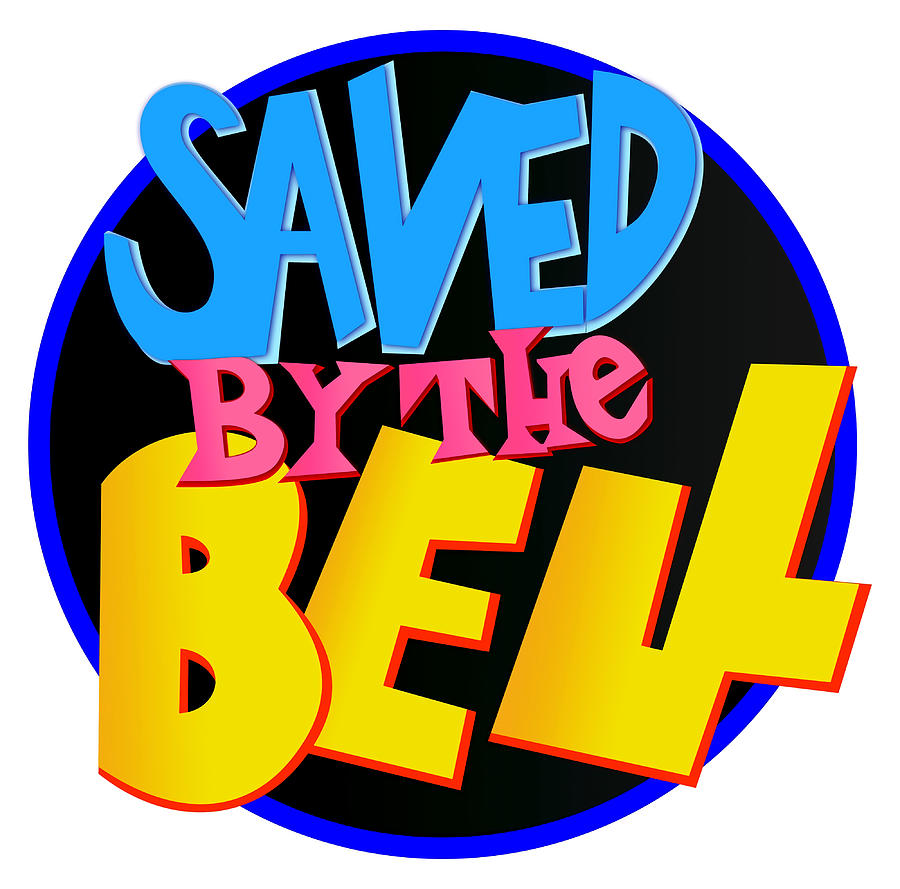 New Saved By The Bell Gradient Logo Poster gift Painting by Young ...