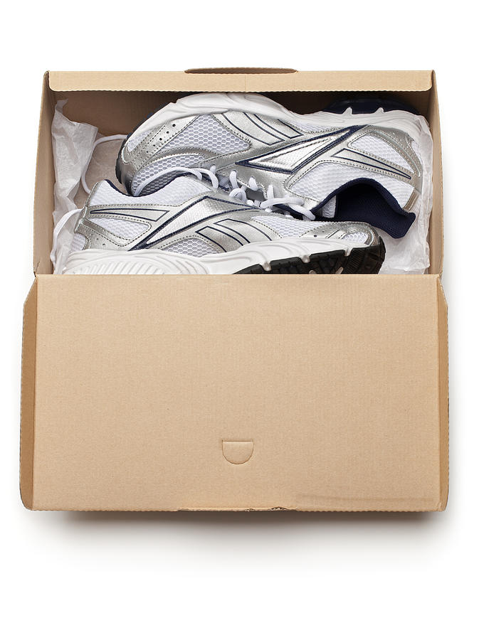 New Sports Shoes in Box Photograph by DonNichols