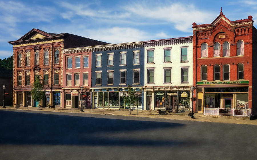 1854 Phoenix Block in Montrose Pennsylvania Historic District ...