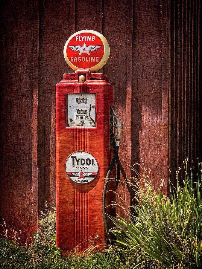 Flying A Gasoline Pump Logo Trademarked 1932- tydolflyingapump ...