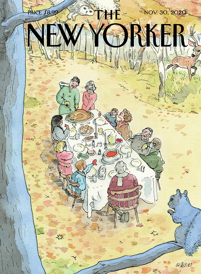 New Traditions Painting by Barry Blitt