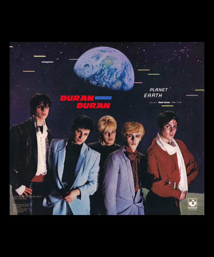 Duran Duran Digital Art - New Wave Best Design Of Band Legendary Music English by Words N Graphic