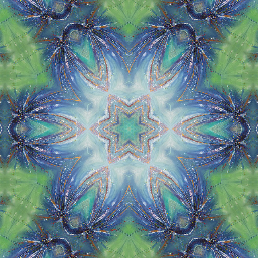  New Year  - Kaleidoscope  Digital Art by Themayart