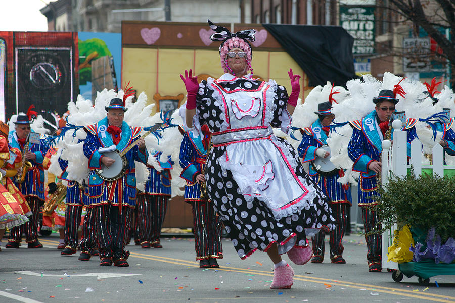 New Years Day Mummers Parade Photograph by Bastiaan Slabbers