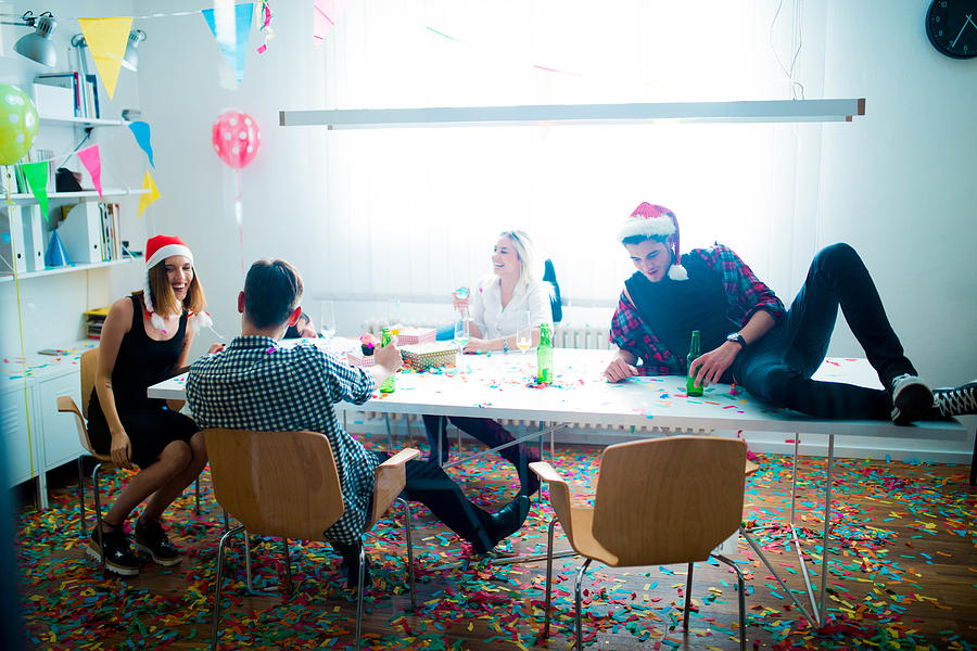 New years day party Photograph by South_agency