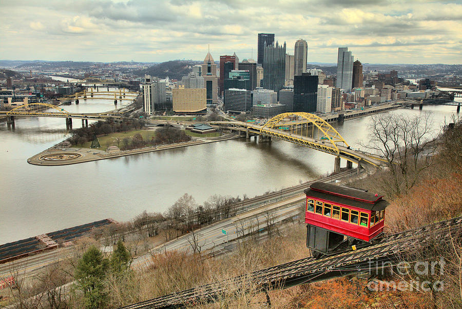 New Years Eve Day Pittsburgh View 2021 Photograph by Adam Jewell