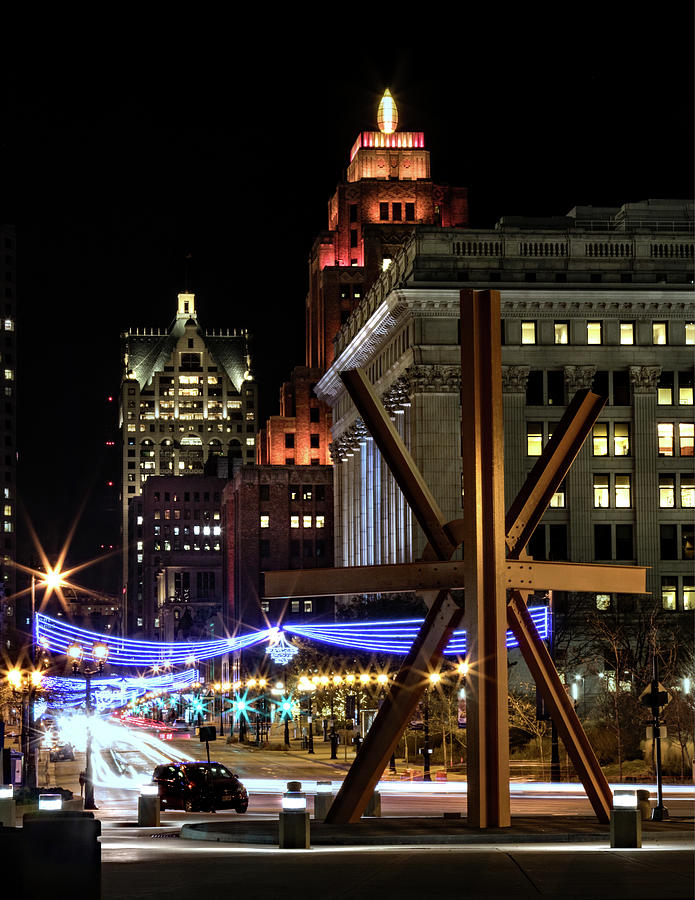 New Year&#039;s Eve In Milwaukee Photograph by Steve Bell