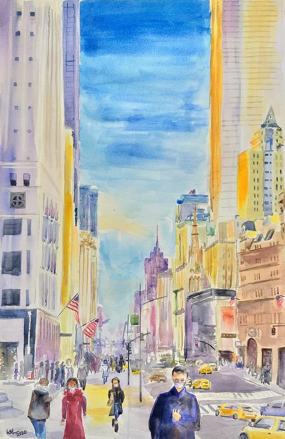 New York City Painting - New York 2020 by Geeta Yerra