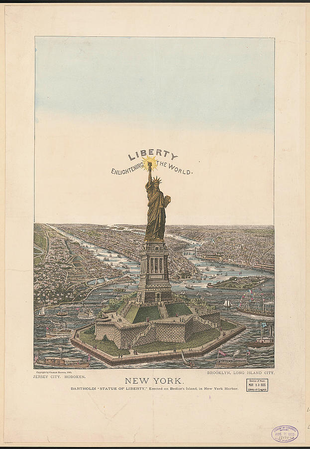 New York Bartholdi Statue of Liberty Photograph by Popular Art - Fine ...