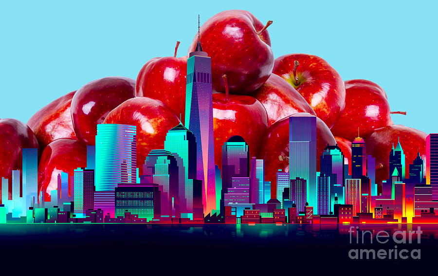 New York - Big Apple Digital Art by Jerzy Czyz