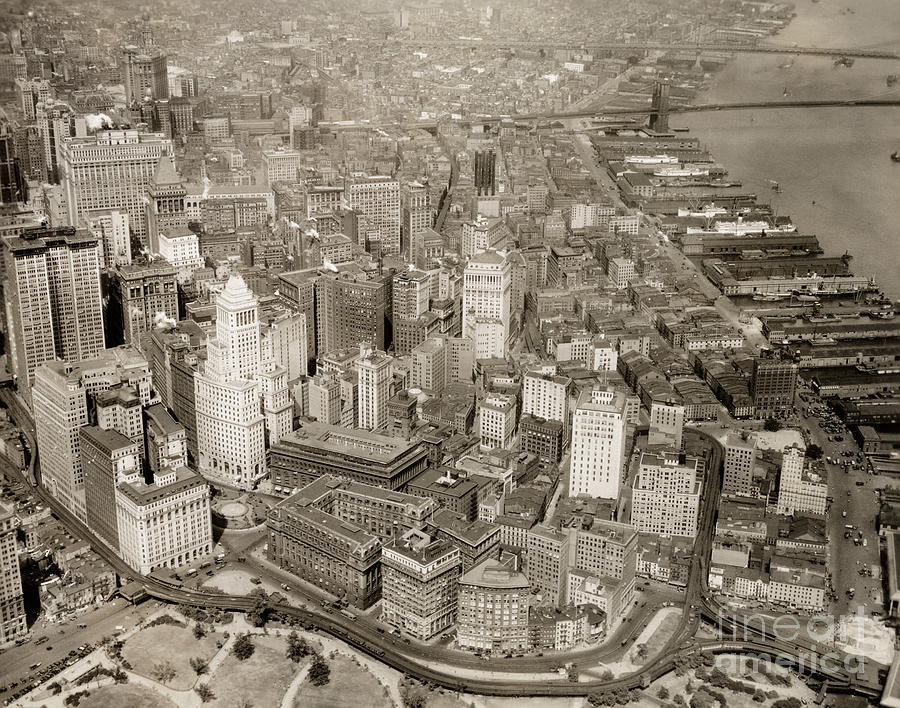 New York City, 1924 Photograph by Granger