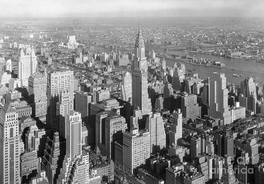 New York City, 1932 Photograph by Samuel Gottscho