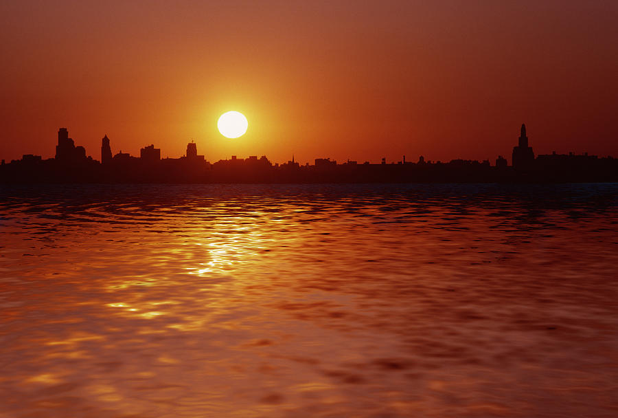 New York City at Sunrise Photograph by Joe Drivas
