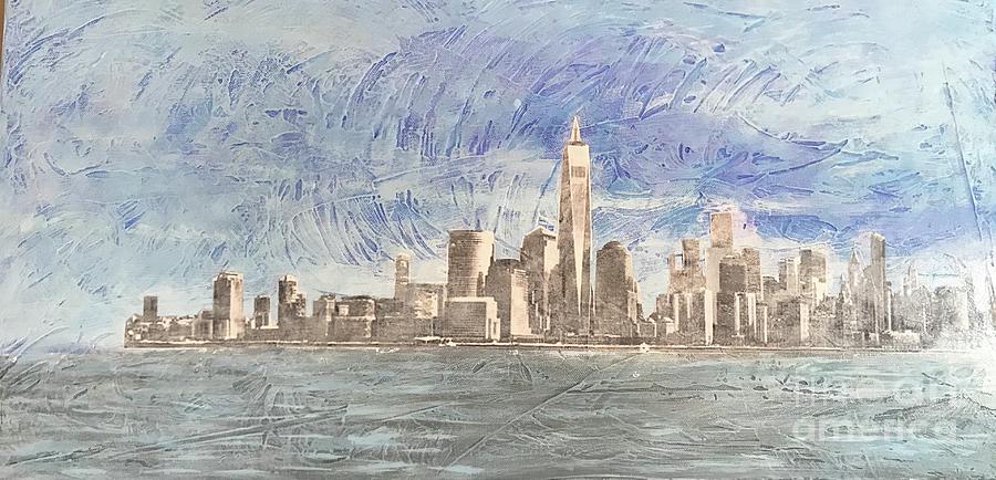 New York City Painting by Audrey Peaty