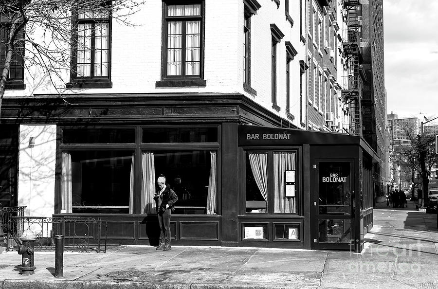 New York City Bar Bolonat Photograph by John Rizzuto