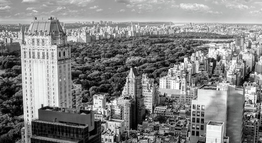 New York City Central Park Black and White Photograph by Christopher Arndt