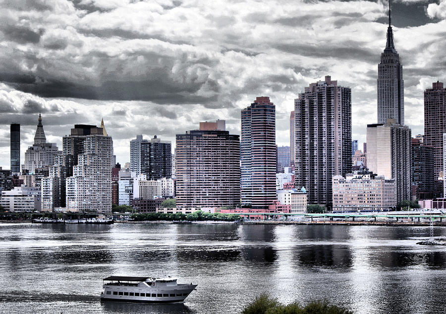 New York City East River View Photograph by Russ Considine
