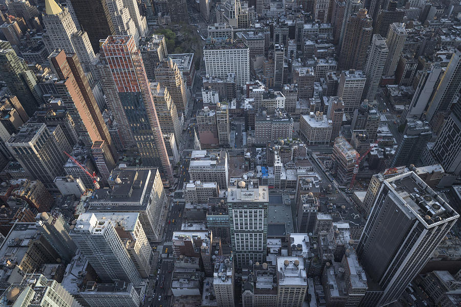 New York city from above Photograph by Maciej Frolow
