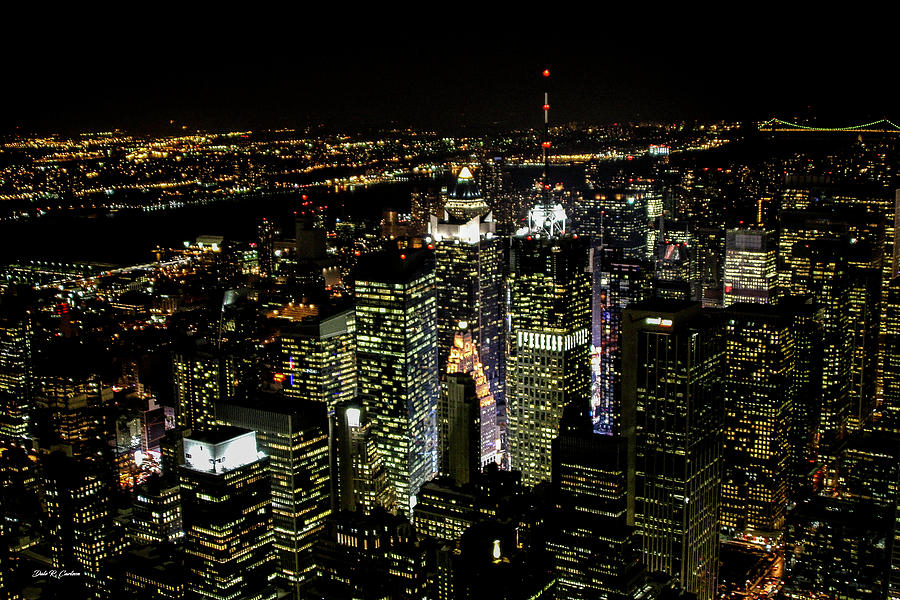 New York City Lights Photograph by Dale R Carlson
