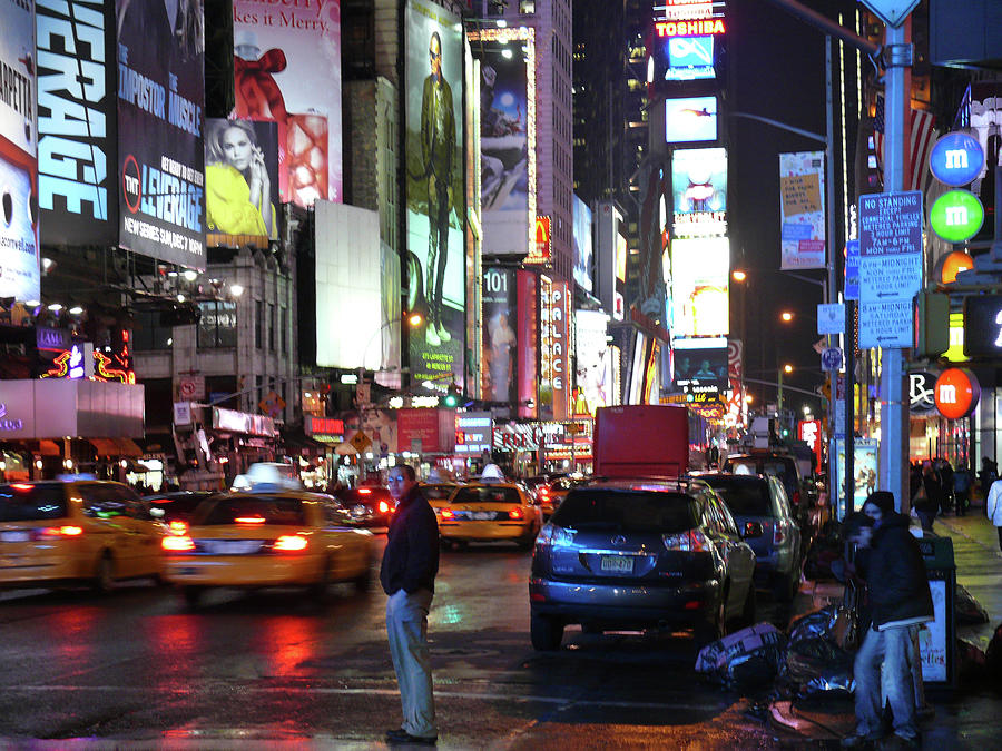 New York City Nights 2 Photograph by Mike McGlothlen