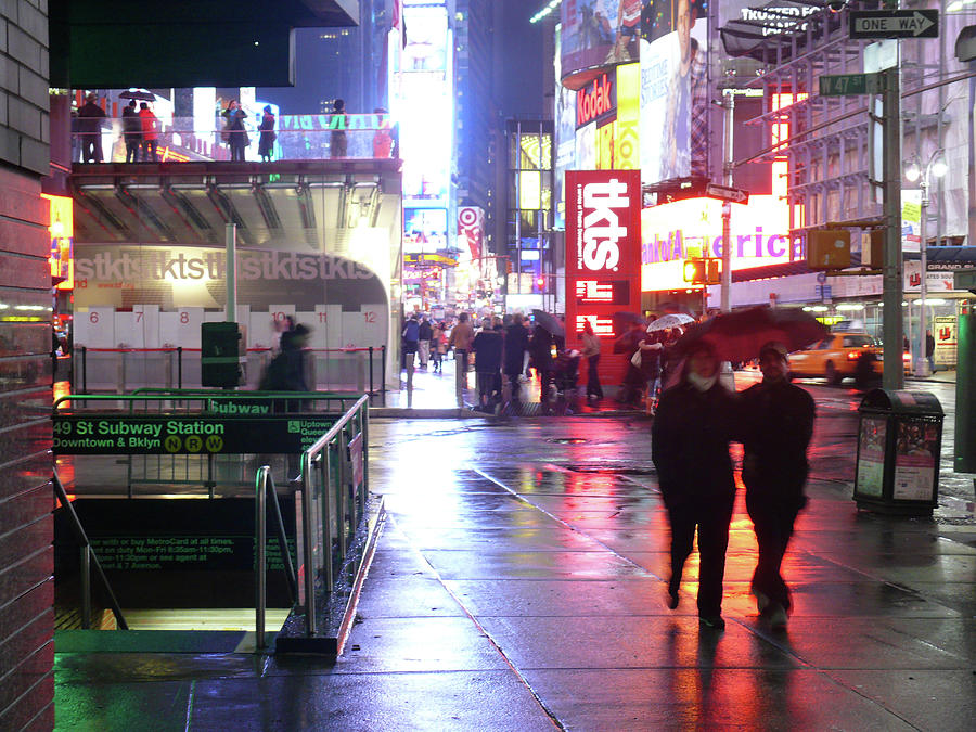 New York City Nights 3 Photograph by Mike McGlothlen