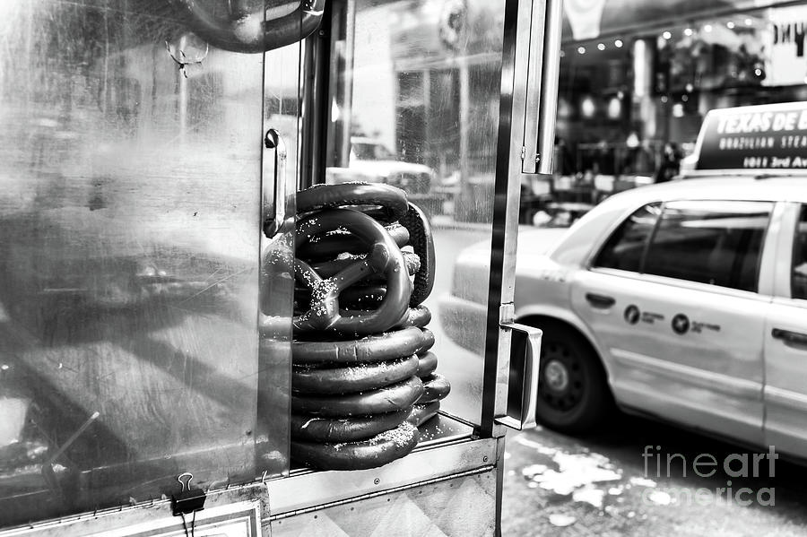 New York City Pretzel Style Photograph by John Rizzuto