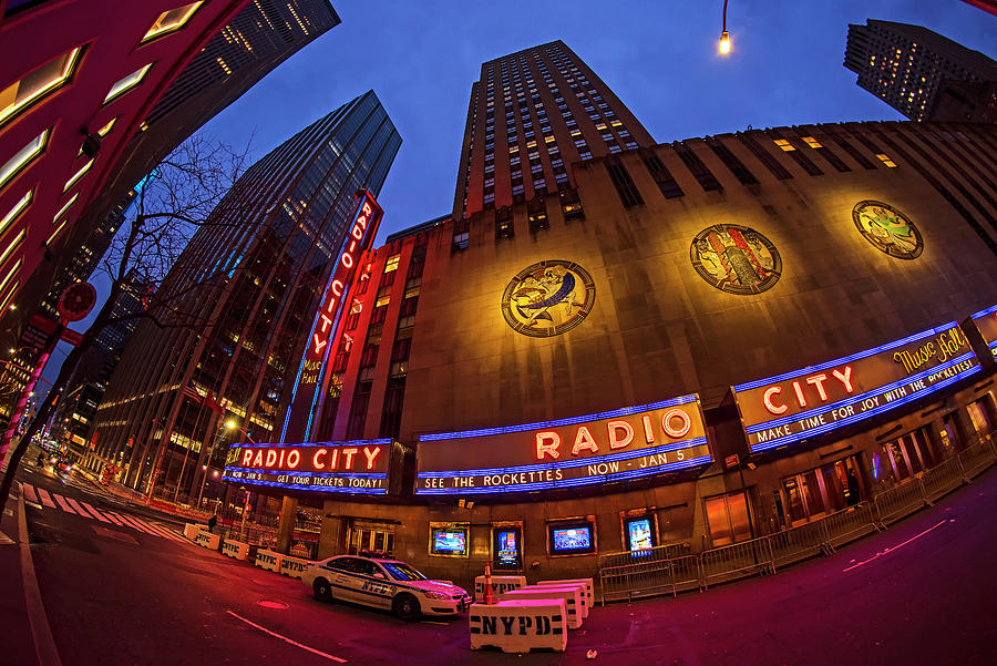 New York City Radio City Music Hall at Christmas NYC Photograph by Toby McGuire