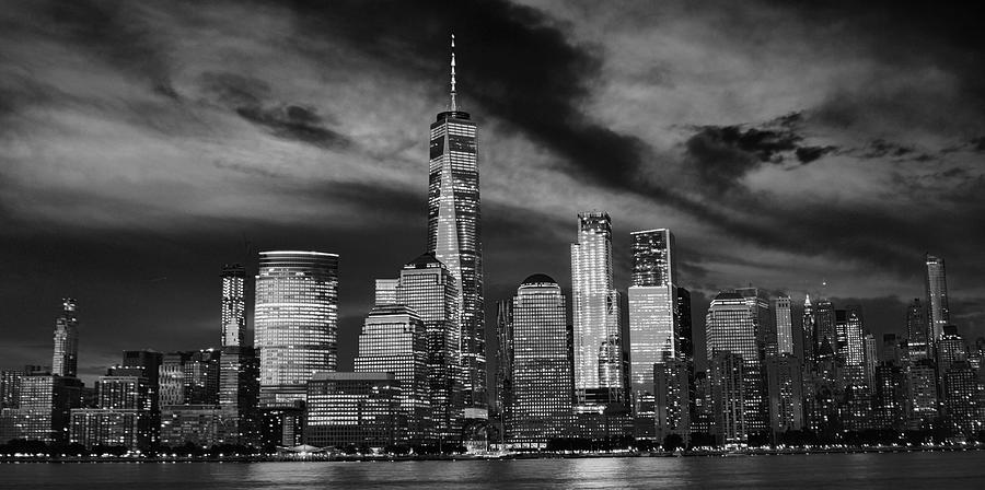 New York City Sky Scape under the clouds Photograph by Montez Kerr
