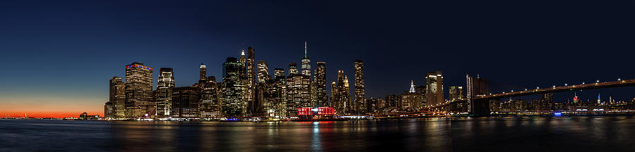 New York City Skyline Photograph