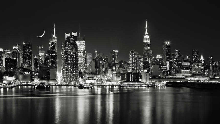 New York City skyline at 42nd street fine art Photograph by Eduard ...