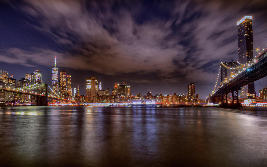 New York City Skyline Photograph by Deb Stone - Fine Art America