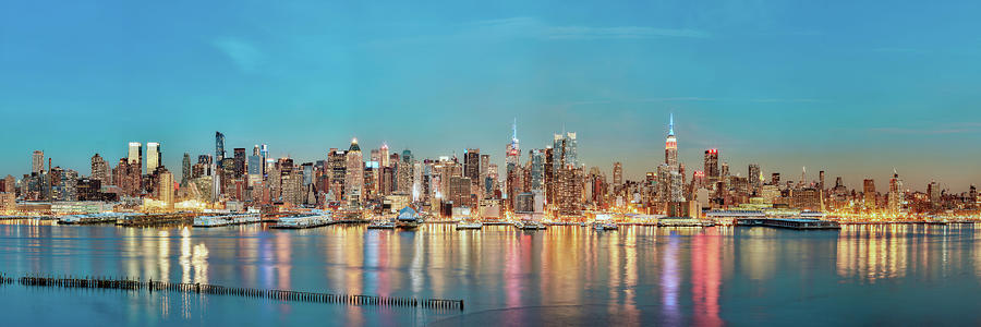 New York City skyline Photograph by Eduard Moldoveanu
