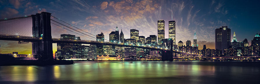 New York City Skyline Photograph - New York City Skyline by Jon Neidert